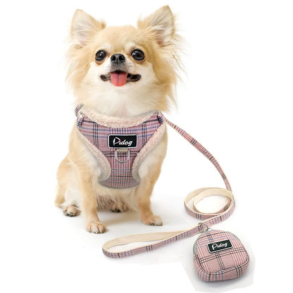 Adjustable Soft Harness Set For Dog