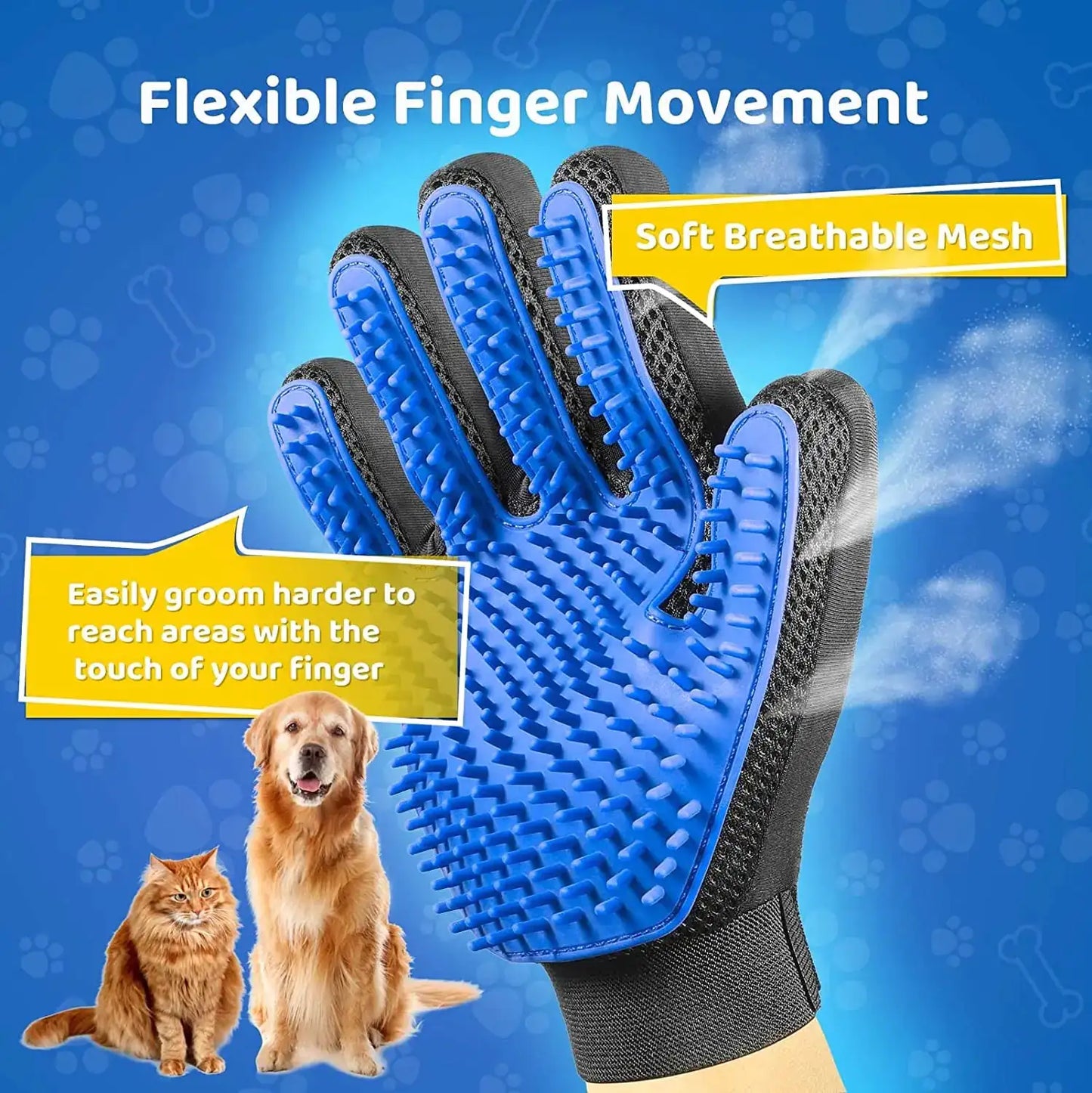 Soothing Pet Grooming Glove