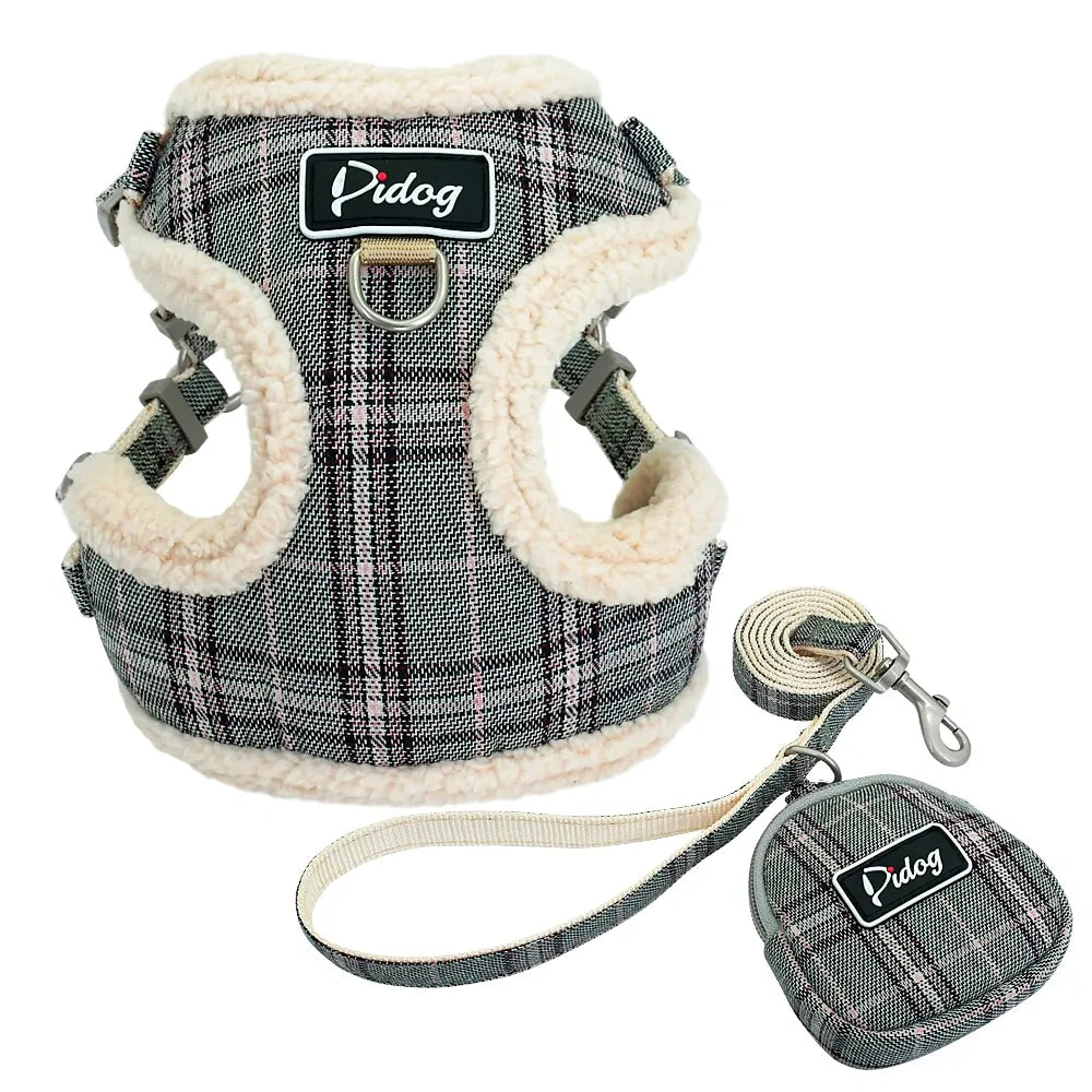 Adjustable Soft Harness Set For Dog