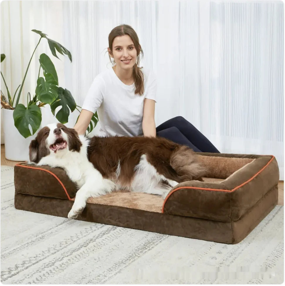 Removable & Washable U-Shaped Pet Sofa